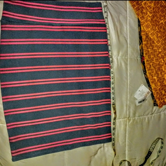 Lularoe Skirt Size XL Cassie Stripe NWT - Picture 10 of 11
